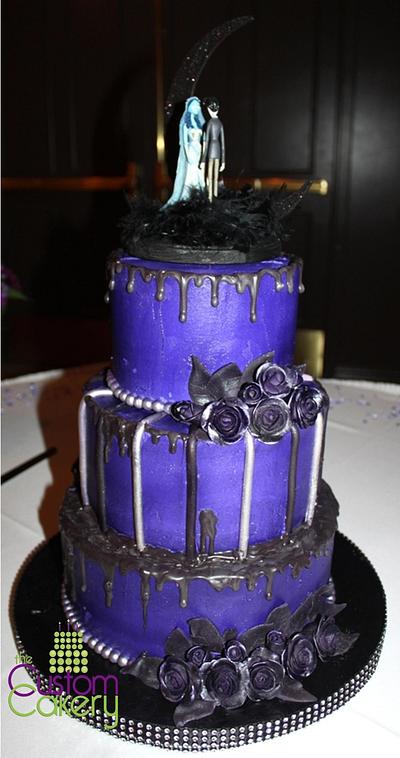 Corpse Bride Wedding Cake - Cake by Stephanie