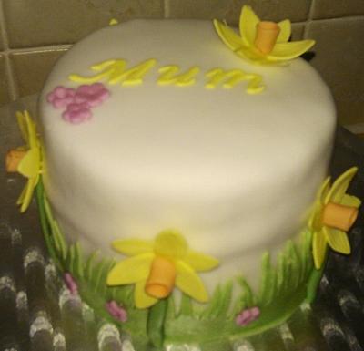 Mother's Day, Easter cake - Cake by shelley