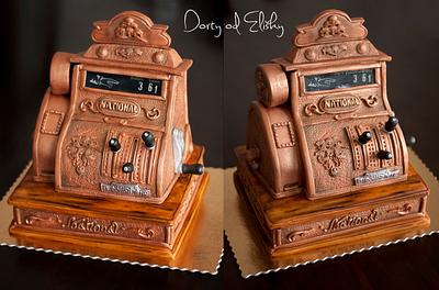 Old cash register - Cake by Eliska