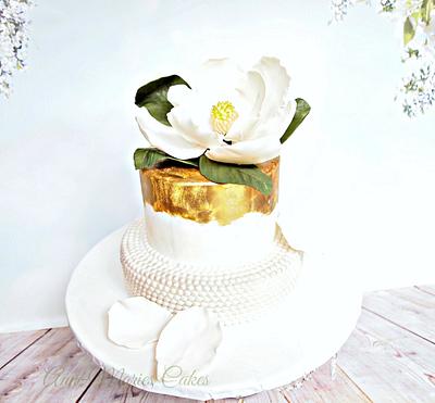 Super Mom's Magnolia - Cake by Ann-Marie Youngblood