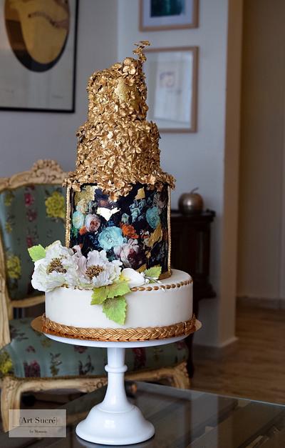 Mixed media cake - Cake by Art Sucré by Mounia