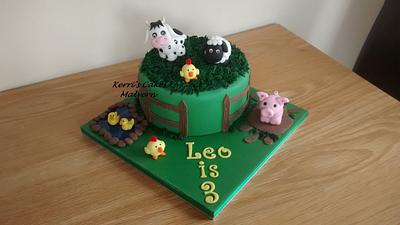 Farmyard for Leo x - Cake by Kerri's Cakes