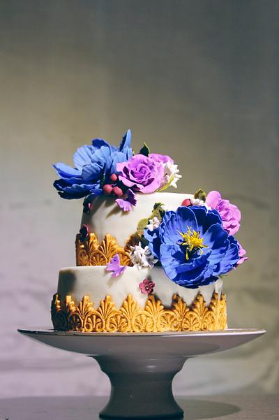 Floral affair - Cake by Ankita Singhal