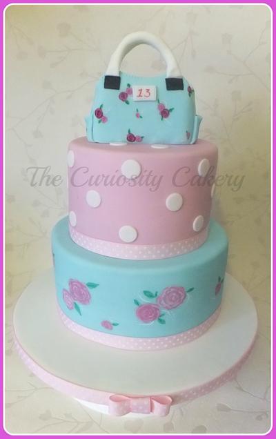 Cath Kidston style cake - Cake by The Curiosity Cakery