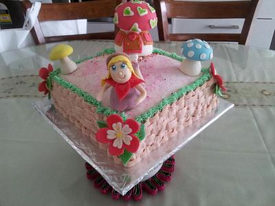 Fairy Themed Cake - Cake by Jgie