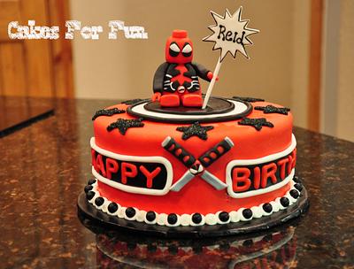 Deadpool Cake - Cake by Cakes For Fun