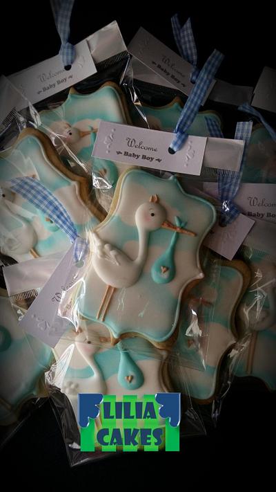 It´s a Boy Cookie - Cake by LiliaCakes