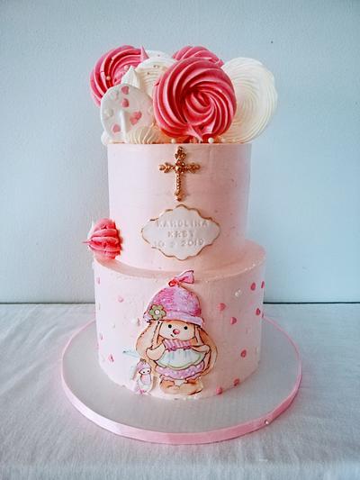 Lollipops pink - Cake by alenascakes