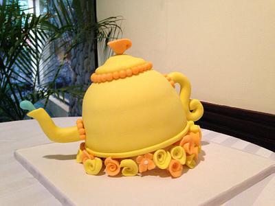 Teapot cake - Cake by The Whisk by Karla 