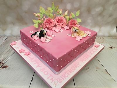 Pretty in pink! - Cake by Elaine - Ginger Cat Cakery 