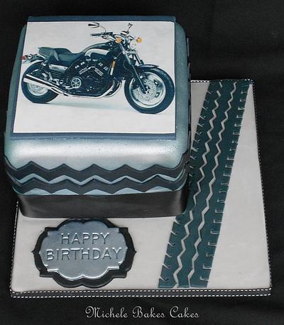 Motorbike cake - Cake by MicheleBakesCakes
