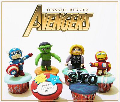 The Avengers - Cake by Diana