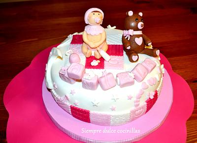 Tarta "Baby Shower"  - Cake by Siempre dulce cocinillas