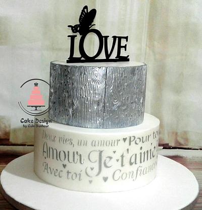 Love - Cake by Cake design by coin bonheur