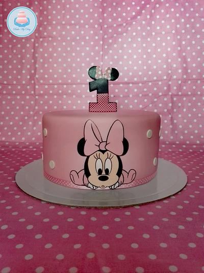 Baby Minnie Cake - Cake by Bake My Day