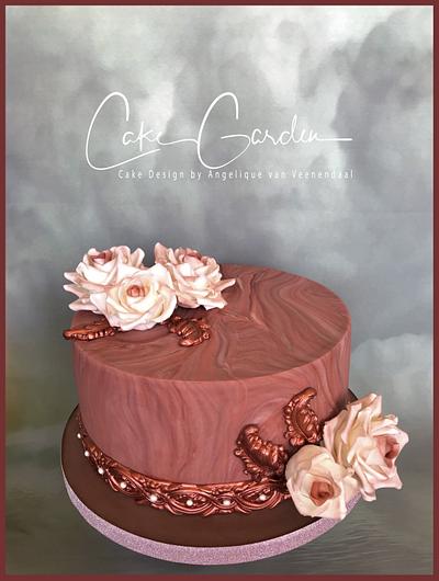 Marble cake  - Cake by Cake Garden 