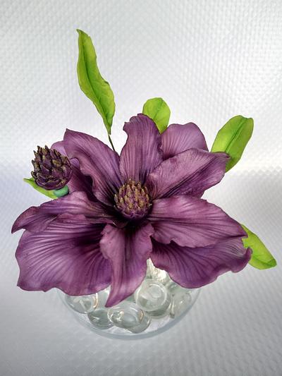 Purple flower - Cake by Dari Karafizieva
