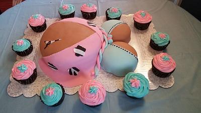 Baby bump cake - Cake by Gemstone