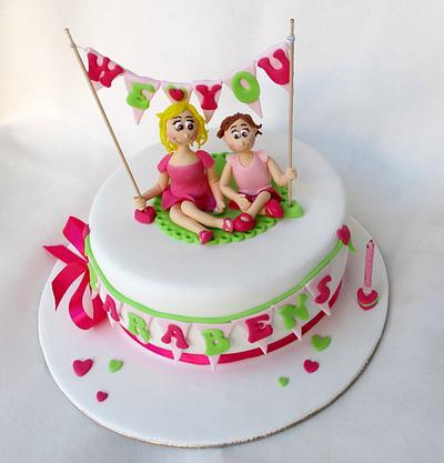 we love our mom - Cake by Os Doces da Susana