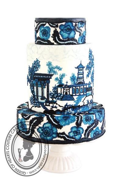Wedgwood - Cake by Queen of Hearts Couture Cakes