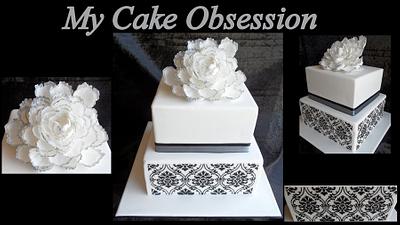 Lisa's Wedding Cake - Cake by My Cake Obsession