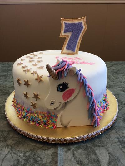 Star Unicorn - Cake by Theresa