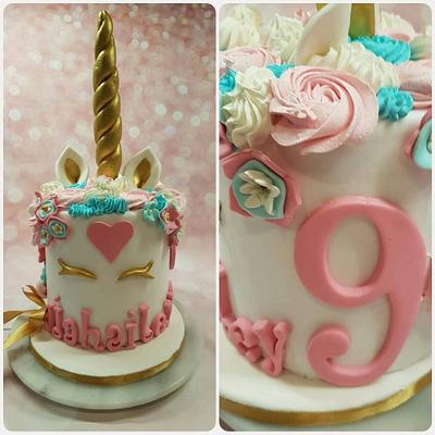 Little unicorn cake 15cm - Cake by Rina Kazimierczak