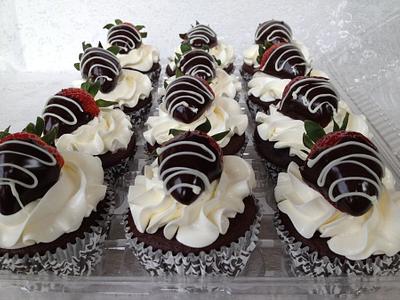 Ganache cupcakes - Cake by Shani's Sweet Creations