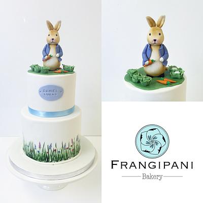 Peter rabbit. - Cake by Frangipani Bakery