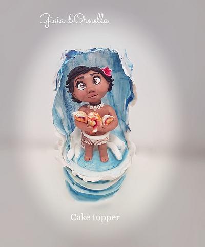 Cake topper Vaiana - Cake by Ornella Marchal 
