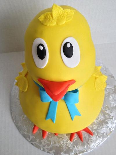 Easter Chick - Cake by taralynn
