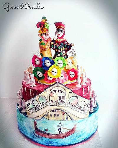 Carnaval de Venise - Cake by Ornella Marchal 