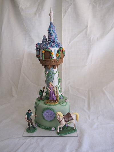 Rapunzel Tower - Cake by Meredyth Hite
