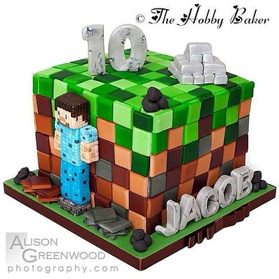 Minecraft - Cake by The hobby baker 