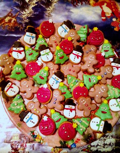 Christmas cookies - Cake by Gery