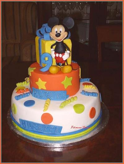 Michey Mouse Cake - Cake by Filomena