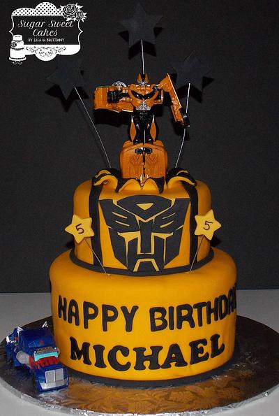 Transformers - Cake by Sugar Sweet Cakes