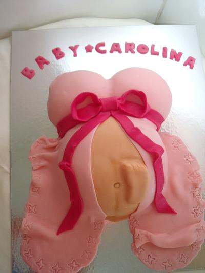 Pregnant belly cake - Cake by Lígia Cookies&Cakes