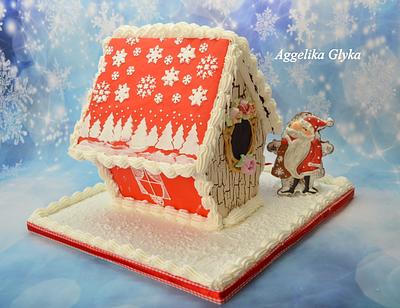 bird house - Cake by Aggeliki Manta