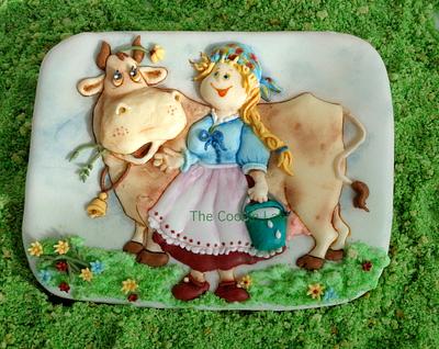 Milk or Cheese? - Cake by The Cookie Lab  by Marta Torres