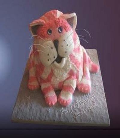 Bagpuss cat cake - Cake by Alisonarty