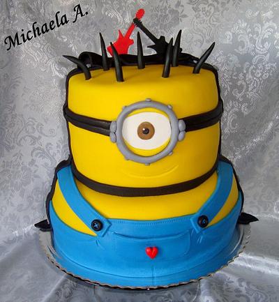 Minions - Cake by Mischel cakes
