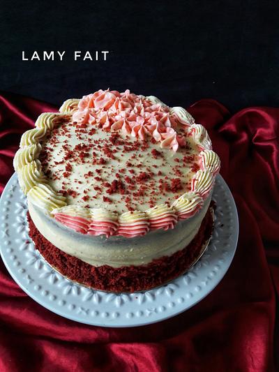 red velvet cake - Cake by Randa Elrawy