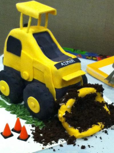 Dump truck cake - Cake by Huma