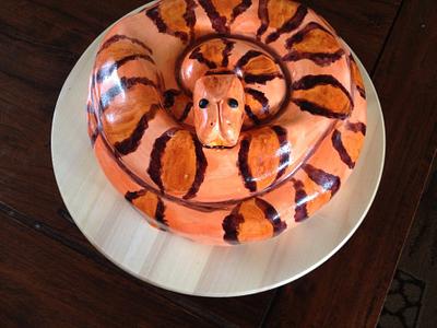Snake cake - Cake by Pauliens Taarten