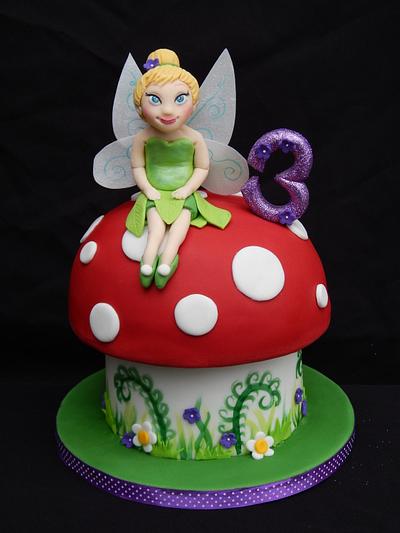Tubby Tinkerbell cake - Cake by Elizabeth Miles Cake Design