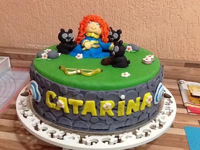 Brave cake - Cake by claudia borges
