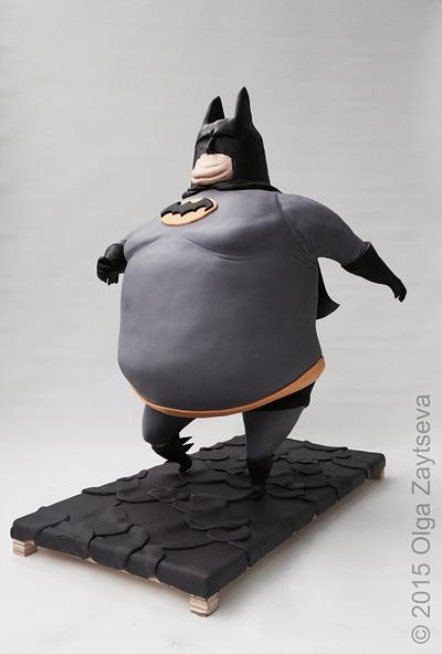 Fat Batman Cake. - Cake by Olga Zaytseva 