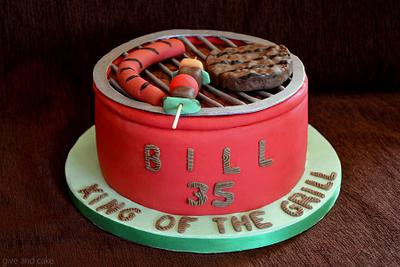 grill cake! - Cake by giveandcake