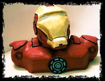 Iron Man Cake - Cake by cakeithyadi
